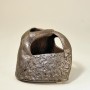 SKU: 13013-v vertical container with wrought iron glaze