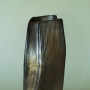 SKU: 13037-v Vertical container with metallic bronze/gold glaze